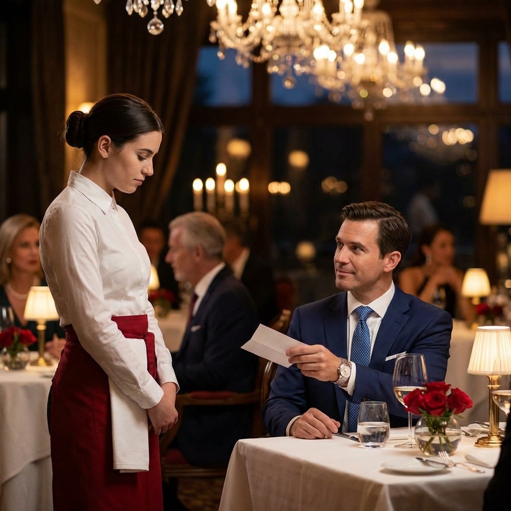 Er lud ein hungriges Kind zum Essen ein, aus Angst, es könnte nicht bezahlen, doch als die Rechnung eintraf, fand er eine Notiz, die sein Leben veränderte …