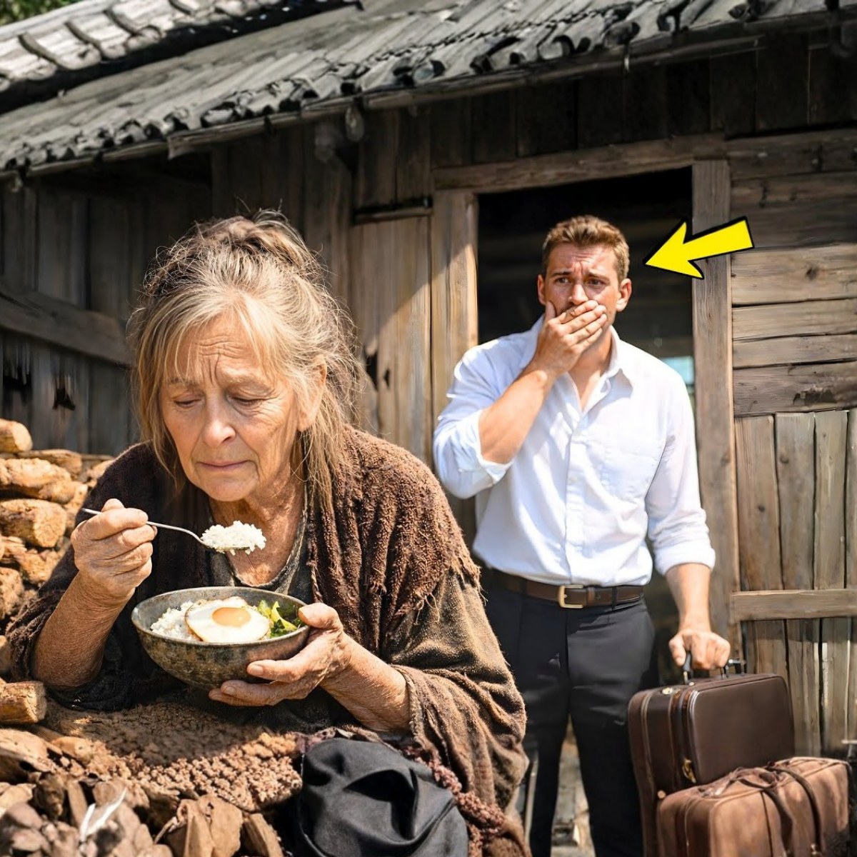 Er verdiente Milliarden im Ausland … doch seine Mutter hauste in einer Hütte