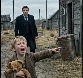 Ein reicher Mann ignorierte einen kleinen Jungen, der weinend rief: „Meine Mutter ist da drin gefangen!“ – Als er die Tür öffnete, erstarrte er völlig…