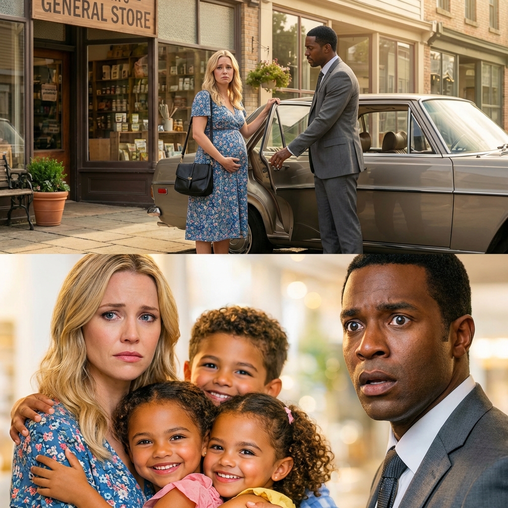 „WEG DAMIT. ICH WILL KEIN KIND“, sagte der millionenschwere CEO … DREI JAHRE SPÄTER SAH ER SIE MIT DRILLINGEN UND WAR WIE GEFESSELT