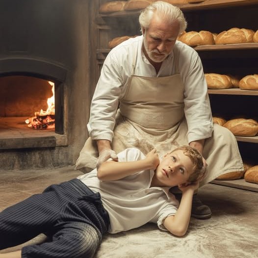 NACH DREI TAGEN OHNE ESSEN FIEL ER VOR HUNGER IN OHNMACHT, EIN BÄCKER HALF IHM UND JAHRE SPÄTER KEHRTE ER ALS ERWACHSENER MANN ZURÜCK