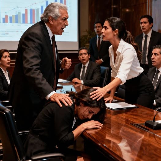 MEIN MANN DEMÜTIGTE MICH IM VORSTAND, UM FÜR SEINEN “ASSISTENTEN” ZU WERBEN, OHNE ZU WISSEN, DASS ICH DERJENIGE WAR, DER DAS UNTERNEHMEN MIT EINER EINZIGEN UNTERSCHRIFT SCHLIESSEN KONNTE