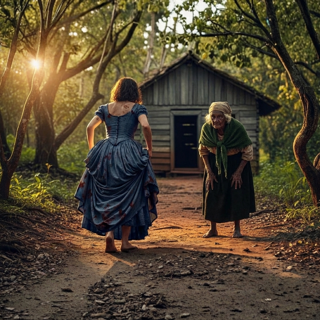 Sie entkam ihrer arrangierten Ehe: Sie suchte eine alte Frau, die ihr Wasser gab und alles veränderte