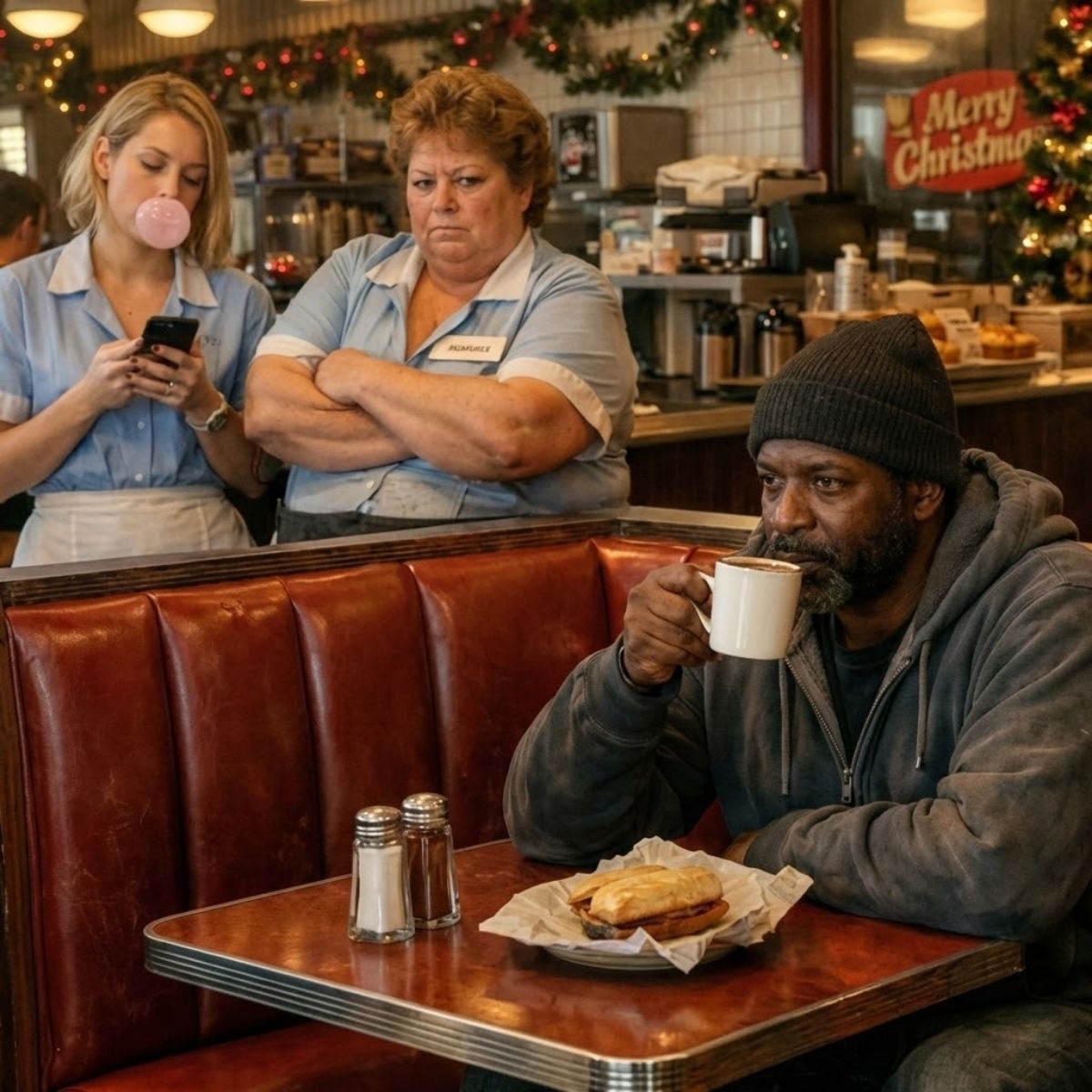 Der verdeckte schwarze Chef kauft in seinem eigenen Restaurant ein Sandwich, eingefroren, als er zwei Kassierer hört…