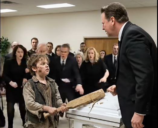 Der Straßenjunge schlägt den Sarg der Tochter eines Millionärs auf und ruft: “Sie hat nicht d.i.e.”