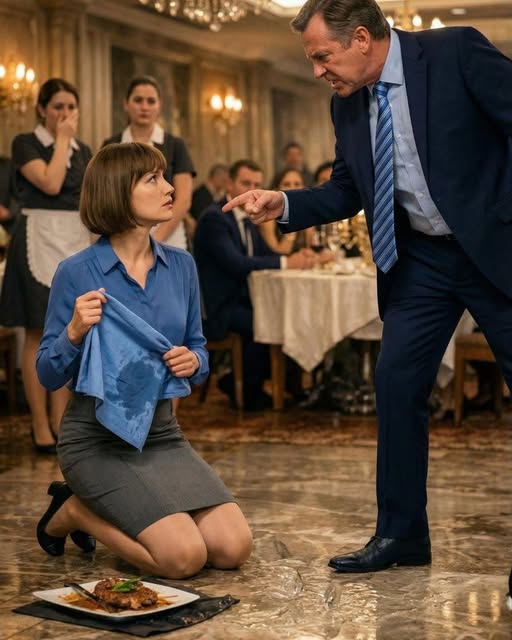 “Heb das sofort vom Boden auf!” – rief der Manager der Kellnerin zu, doch das ganze Restaurant blieb stehen, als die Frau ihre Schürze auszog und sagte: “Du bist gefeuert.”