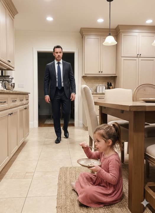 Ein wohlhabender Mann fand ein achtjähriges Mädchen, das sich in seiner Speisekammer versteckte, um Reste zu essen, nur um ihre Haushälterin-Mutter zu schützen – was er als Nächstes tat, ließ alle fassungslos zurück