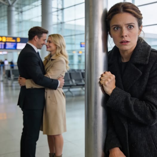 Ich war nur zum Abschiednehmen von einer Freundin am Flughafen. Ich hätte nie erwartet, meinen Mann dort anzutreffen, wie er die Frau umarmte, von der er behauptet hatte, sie sei „nur eine Kollegin“.