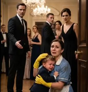 Das Baby des Millionärs weinte, als es das arme Dienstmädchen sah! Seine ersten Worte erschütterten alle.