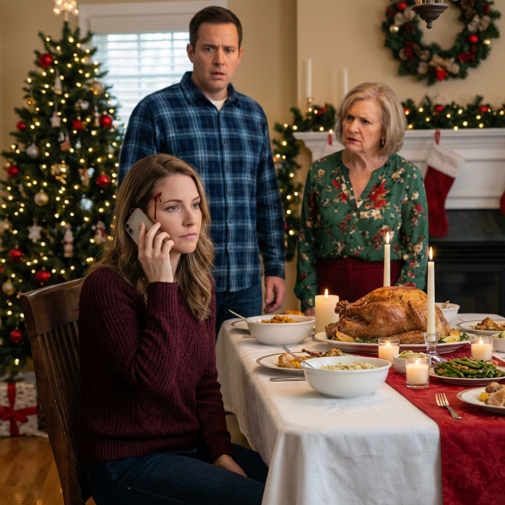 Weihnachten sollte eigentlich gemütlich sein – bis mein „Muttersöhnchen“-Ehemann zischte: „Verstehst du es nicht? Mama will nicht mit dir essen.“ Ich hatte seit Tagesanbruch in der Küche gestanden, meine Hände waren wund, meine Schürze voller Flecken.