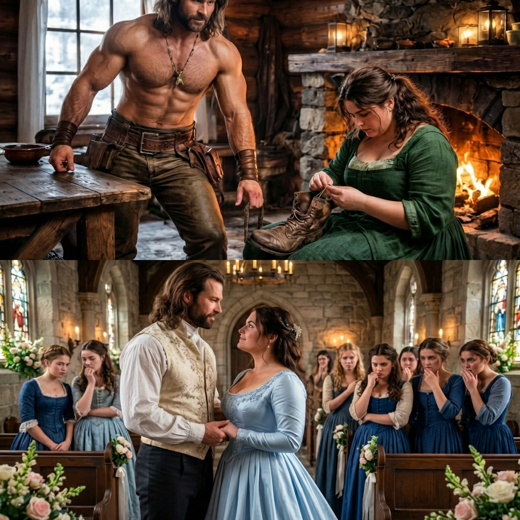 Der Geist der Bitterroots ignorierte jede hübsche Witwe, sondern wählte das Mädchen, das ihm schweigend seine zerrissenen Stiefel flickte