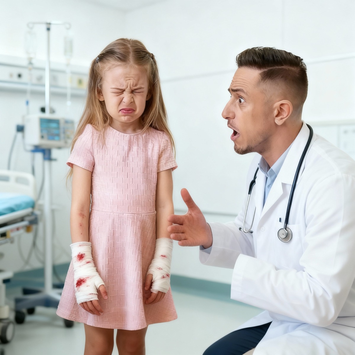 Mein Vater hat mir mit dem Hammer die Finger zertrümmert, weil ich gefragt habe, warum meine Schwester Steak bekommt und ich nur die Reste