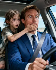 Ein Millionär erstarrt, als ein obdachloses Mädchen ihm befiehlt: „Halt den Mund!“ – denn sie hat etwas gehört, das er niemals erfahren sollte…