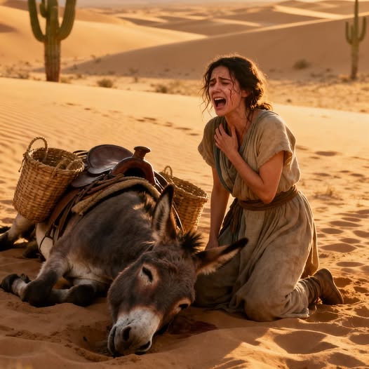 Mitten in der Wüste weinte sie untröstlich über ihrem toten Esel, doch als sie sah, was sich unter dem Bauch des Tieres verbarg, sank sie zitternd auf die Knie. Die Sonne der Sonora-Wüste verschont niemanden, am wenigsten die Armen.