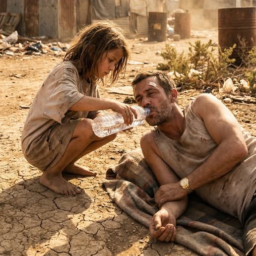 Ein armes kleines Mädchen rettete einen verwundeten Fremden auf einem Schrottplatz – sie ahnte nicht, dass er Millionär war, und die Geschichte hinter ihm war viel größer, als irgendjemand erwartet hätte. Die Last, die sie trug