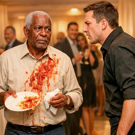 Sie demütigten den alten Mann auf der Firmenfeier – Minuten später verschlug es allen die Sprache mit einer Enthüllung