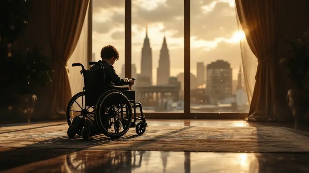 „Ich wasche dir den Fuß, und du kannst wieder laufen.“ – Sein Sohn war gelähmt geboren und verbrachte zwölf Jahre im Rollstuhl. Der Multimillionär hatte alle Hoffnung verloren … bis ein seltsamer Junge auftauchte …