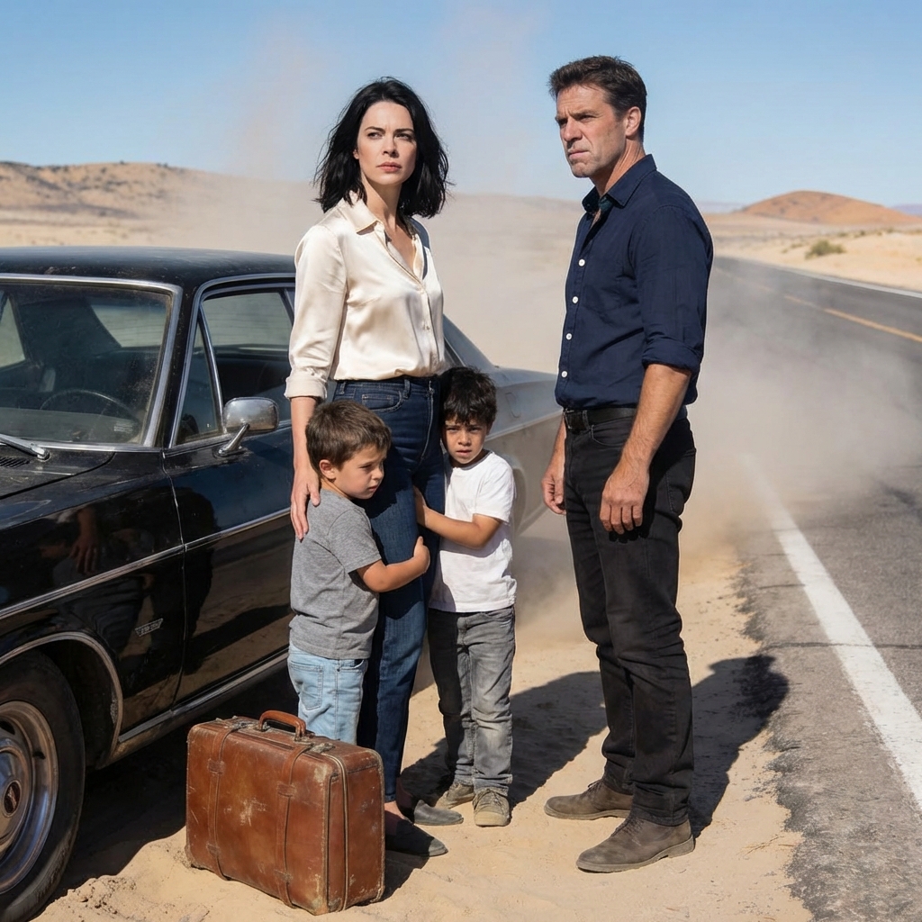 Eine verzweifelte Mutter war mit zwei hungrigen Kindern an einem verlassenen Straßenrand gestrandet und bettelte um einen Job – als ein wohlhabender Fremder anhielt und ihr ein geheimes Angebot verriet, das sie nie erwartet hatte: „Ich brauche eine Frau.“ Keine Romantik, keine Versprechen – nur Schutz, Regeln und eine Zukunft für ihre Kinder.