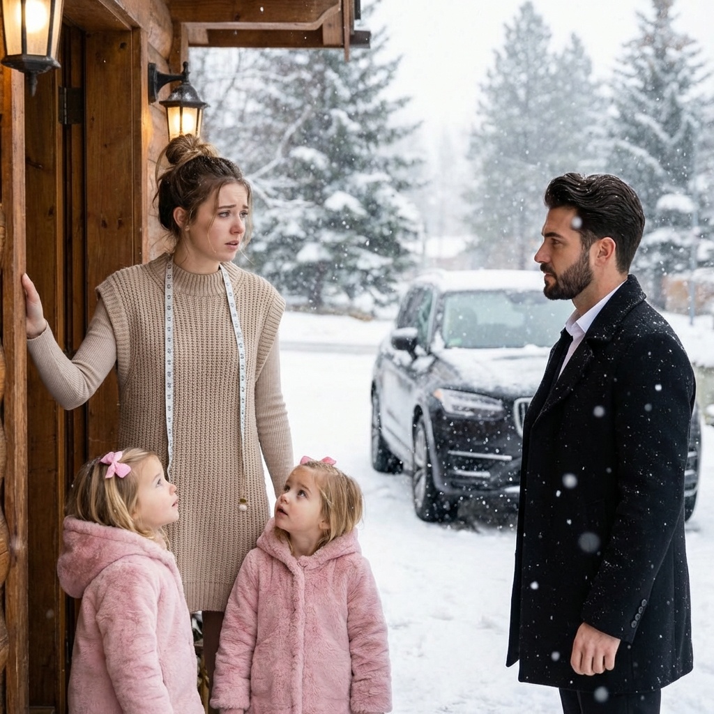 Er fand sie im Schnee und zog sie als seine eigenen auf. Vier Jahre später betrat ein Millionär seinen kleinen Laden und erstarrte, als er sah, was die Mädchen trugen …