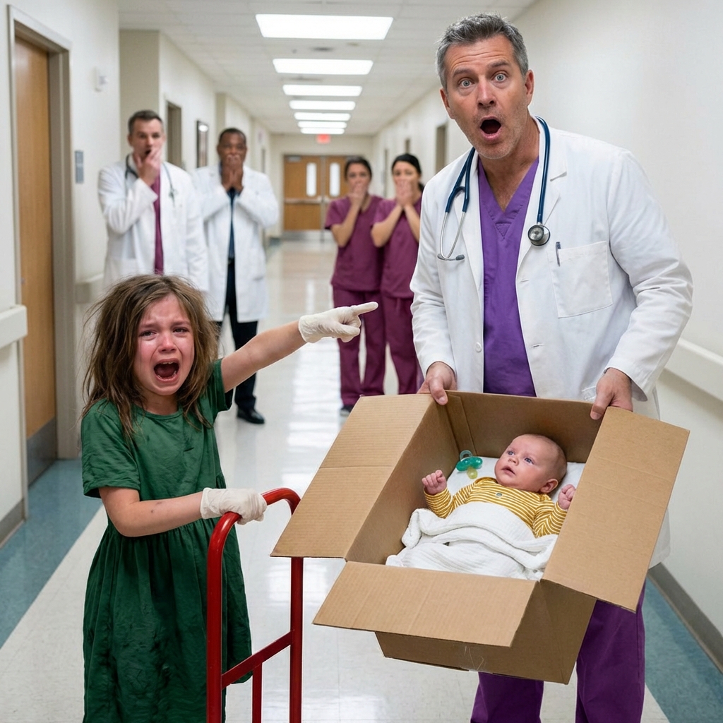 Ein Arzt hielt es zunächst für eine alte Kiste – bis ein kleines Mädchen flüsterte: „Mama wollte ihn wegwerfen.“ In diesem Moment verstummte die gesamte Notaufnahme.