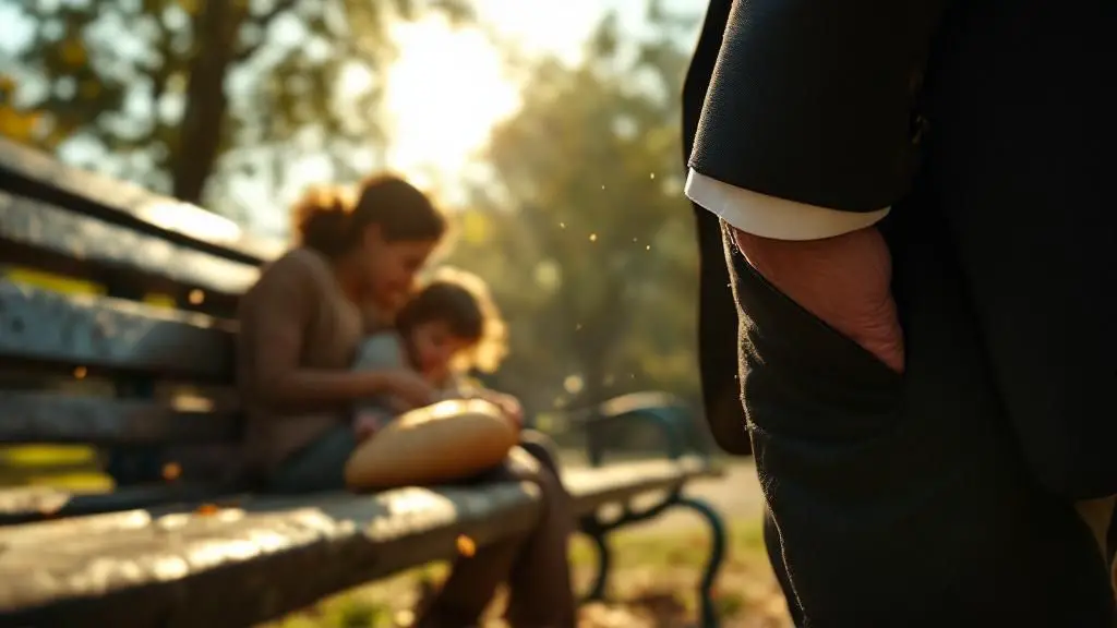 Ein wohlhabender Fremder beobachtete, wie eine Mutter ihren Kindern eine karge Mahlzeit teilte – was sie dann tat, veränderte ihr Leben für immer.