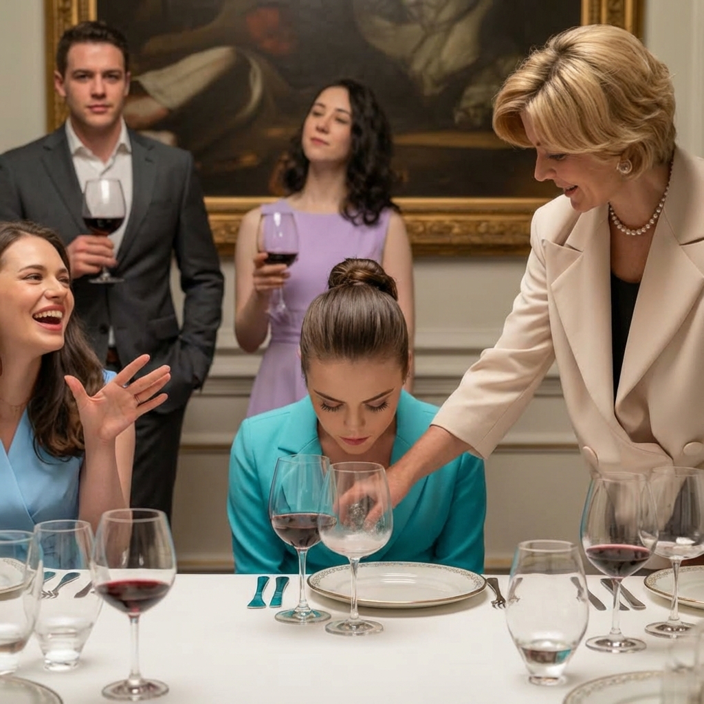 „Verschwinde, Goldgräberin!“, zischte ihre Schwiegermutter und schüttete ihr vor den Augen ihres Liebhabers einen Krug Saft über den Kopf – ohne zu ahnen, dass sie die heimliche Schuldnerin war.