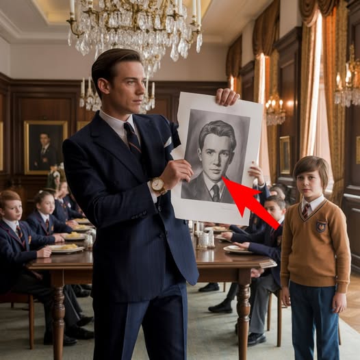 Ein Lehrer zerriss die Zeichnung eines armen Schülers, und am nächsten Tag prangte ebendiese Zeichnung auf der Titelseite einer Zeitung.