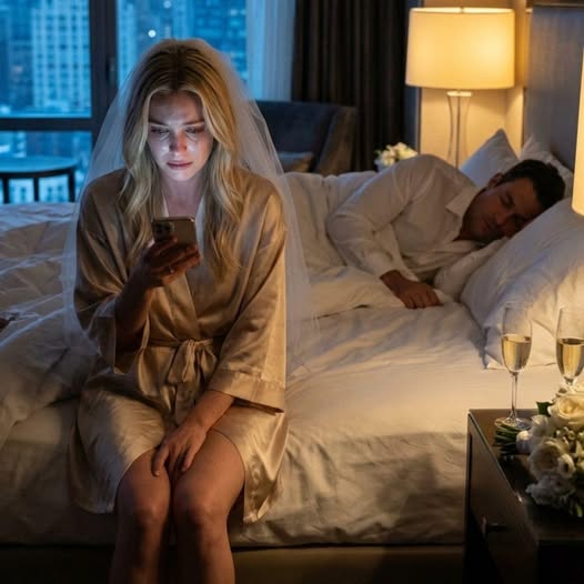 Um 2:14 Uhr morgens in unserer Hochzeitsnacht schickte die Ex-Freundin meines Mannes eine SMS: „Ich bin schwanger“ – und ich geriet nicht in Panik.