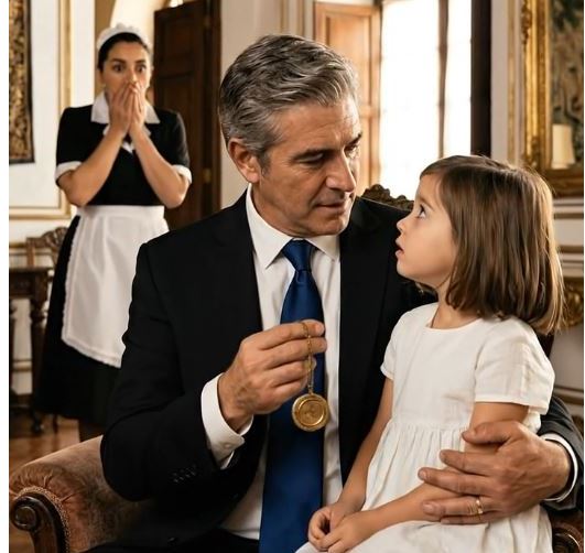 Die arme Tochter der Haushälterin hörte nicht auf zu weinen … bis der Millionär sie in die Arme nahm. Und was er sah, erschütterte ihn zutiefst.