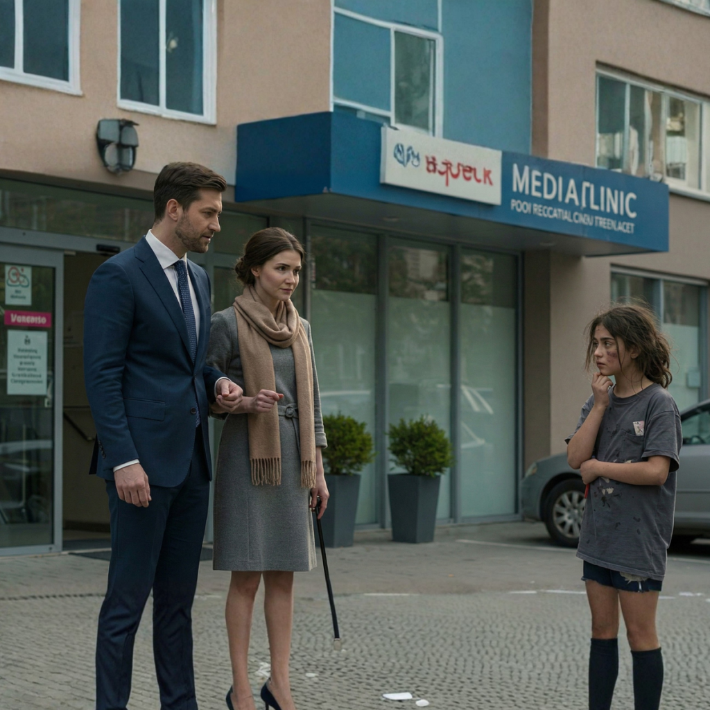 „Junger Mann, ich kann deine Frau wieder sehend machen“, sagte ein armes Mädchen. Der reiche Mann war gelähmt.