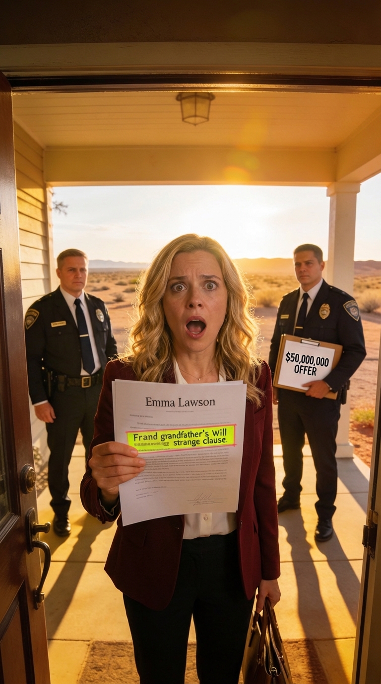 Rummet utbröt när de hörde vad jag ärvt. Ökenmark? fnös en av dem, som om det vore ett straff, inte en gåva