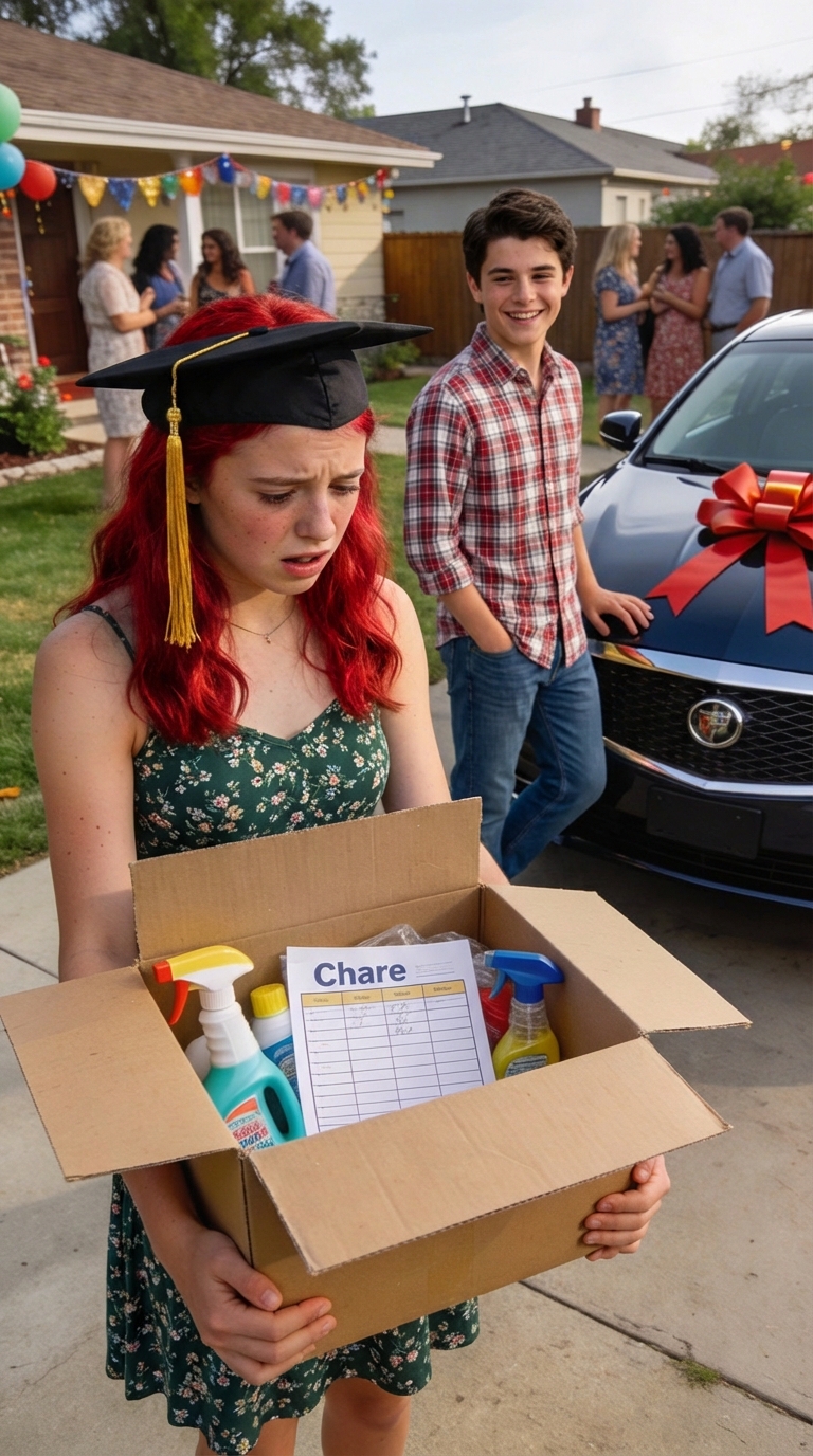 Min syster fick en helt ny laptop för att hon hade toppbetyg. Pappa applåderade och sa att jag skulle “förändra världen”. När jag öppnade min present var det en billig anteckningsbok och en penna, och mamma sa åt mig att “börja vara realistisk”. Min syster skrattade, så jag sålde tyst några gamla saker, bokade en bussbiljett och åkte därifrån samma kväll. Tre dagar senare ringde mina föräldrar, rasande och skakande – eftersom min syster inte kunde lista ut hur man skulle slå på Wi-Fi utan mig. – Kungligheter