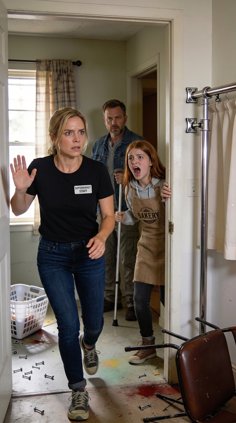 En ensamstående mamma välkomnade en hemlös, funktionshindrad man från gatan… Men när flickan kom hem utmattad från jobbet den kvällen väntade en överraskning på henne…