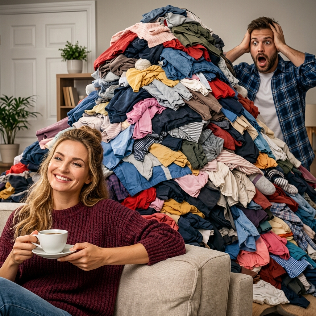 Efter tio års äktenskap ville min man dela på allt… men han glömde något viktigt.