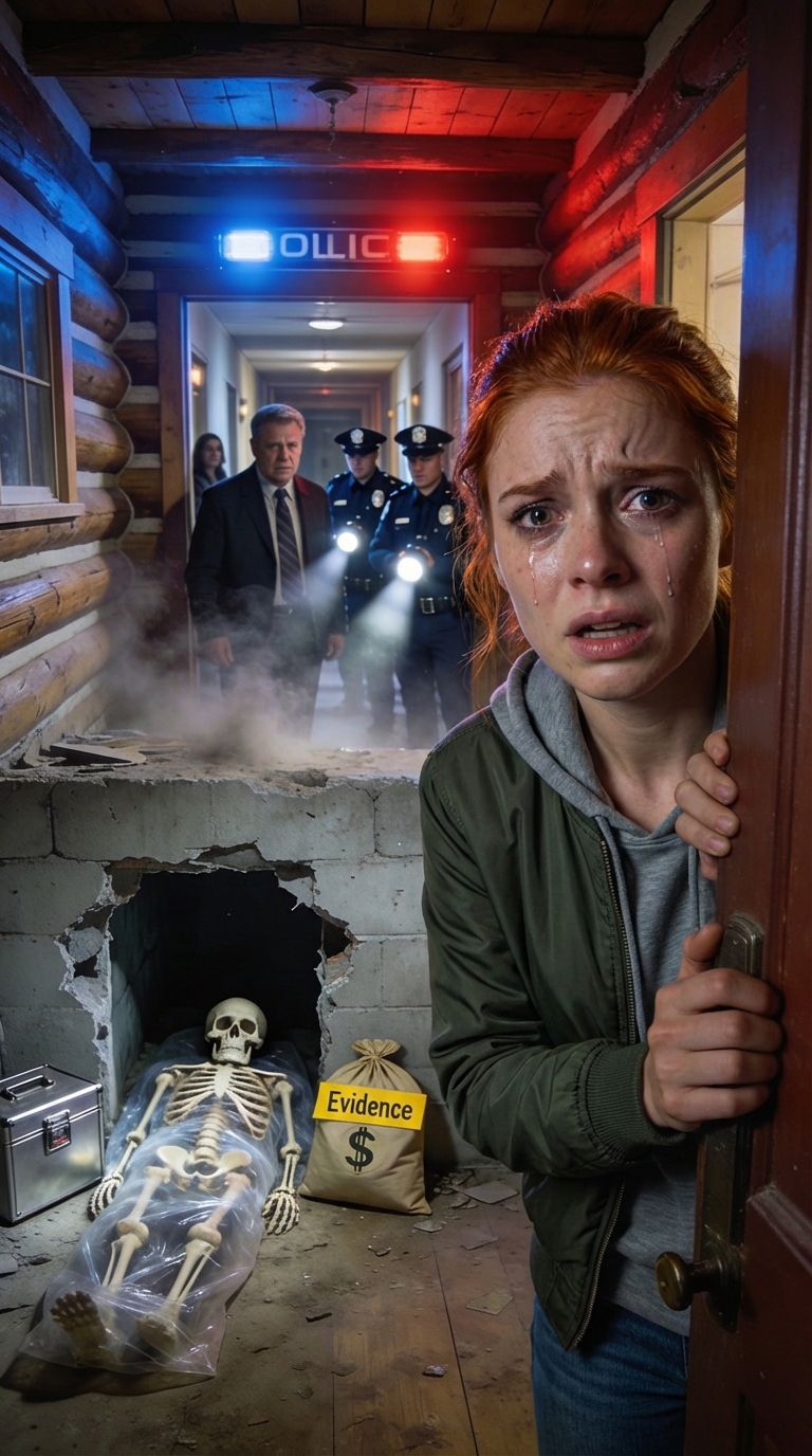 Efter att min mormor gått bort anlitade jag ett företag för att renovera huset. En vecka senare ringde förmannen och sa: “Fru, vi hittade något. Kom hit omedelbart, men berätta inte för dina föräldrar eller syster.” När jag kom fram var polisen redan där, och mina händer började skaka…