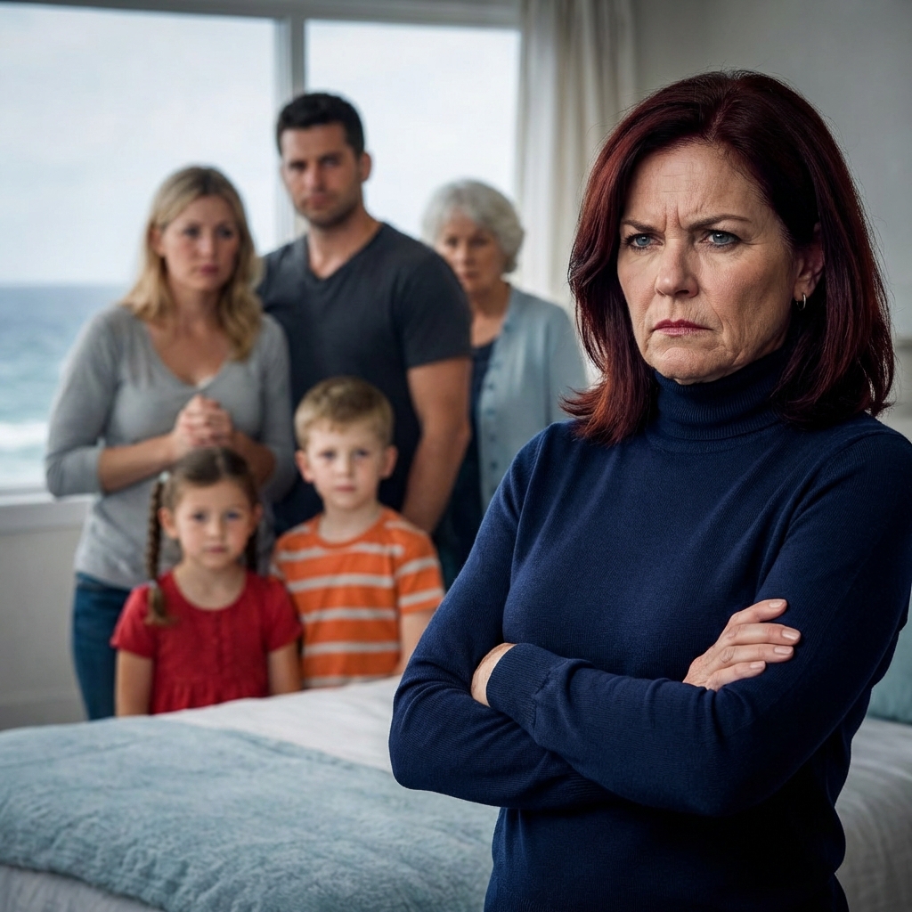 “Jag köpte huset vid havet med pengarna jag ärvde från min man, i tron ​​att jag äntligen skulle få lite lugn och ro. Sedan ringde telefonen. ”Mamma, i sommar kommer vi alla… men du kan bo i sovrummet på baksidan”, sa min son till mig. Jag log och svarade: ”Det är okej, jag väntar på dig.” När de kom in och såg vad jag hade gjort med huset… visste jag att de aldrig skulle titta på mig på samma sätt igen. – Nyheter