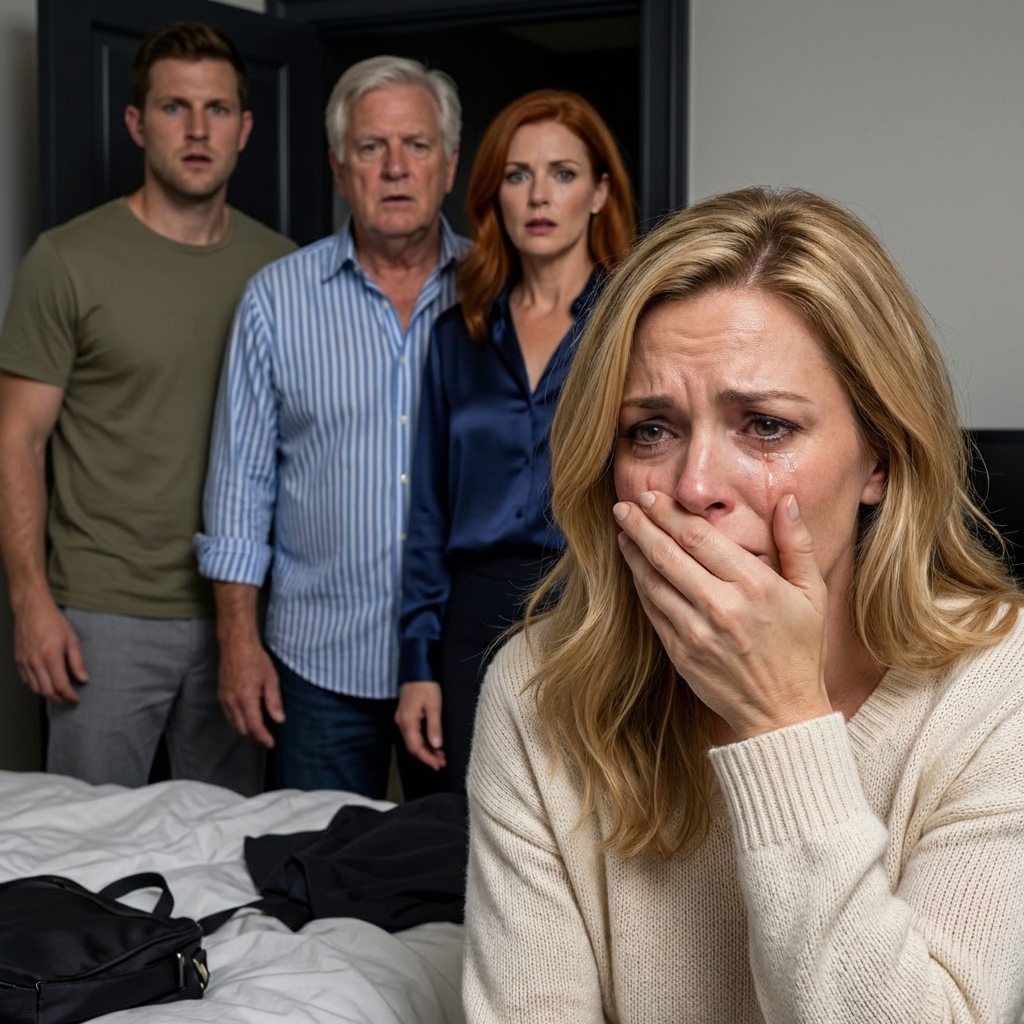 Min man checkade in på ett hotell med någon annan. Jag konfronterade honom inte direkt – jag skickade rumsnumret till hans mamma. Tio minuter senare stod båda familjerna utanför dörren. När den öppnades frös han till. – Nyheter