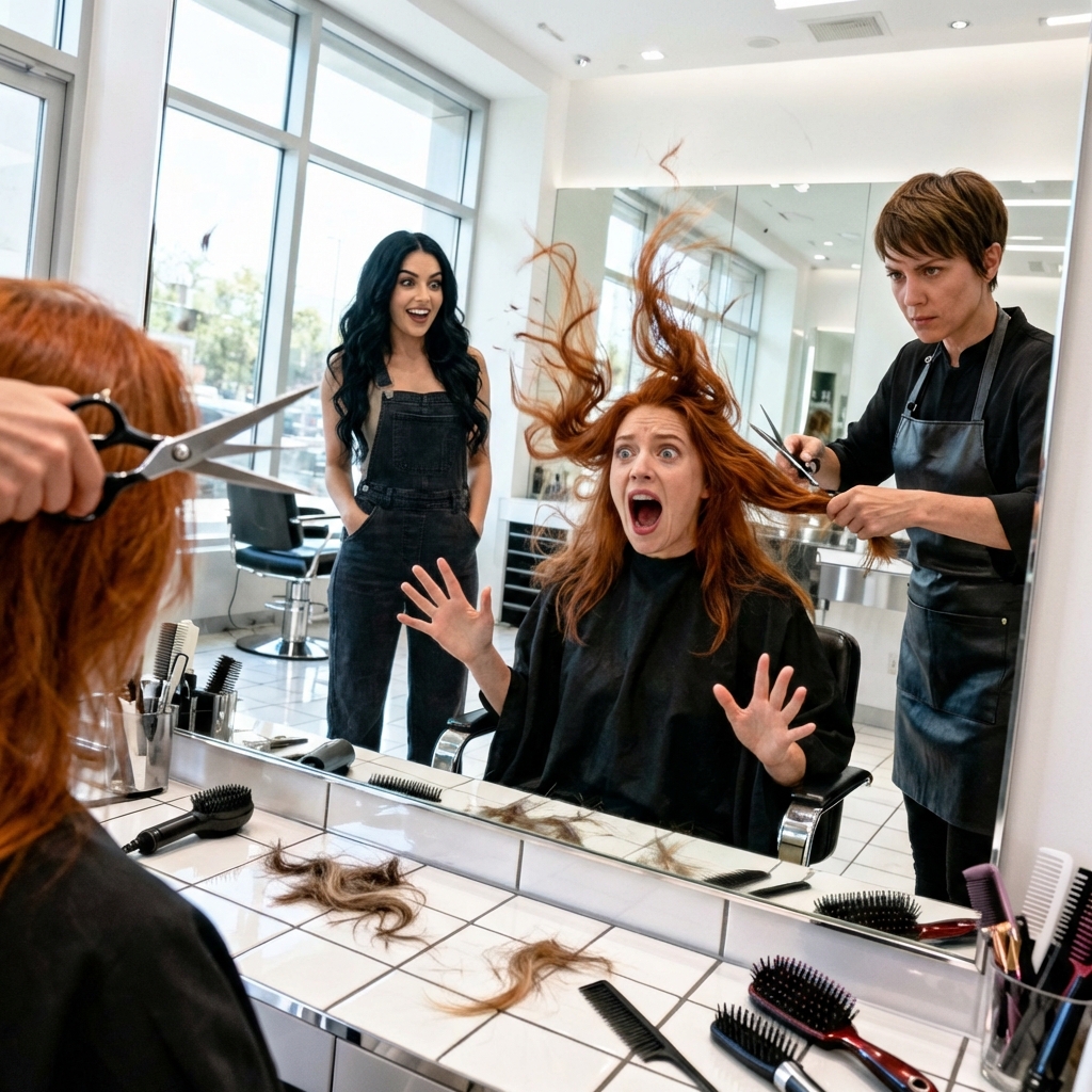 Min bästa vän sa åt frisören att klippa mitt hår veckan före mitt bröllop. – och sa att det bara var ett “ofarligt skämt”