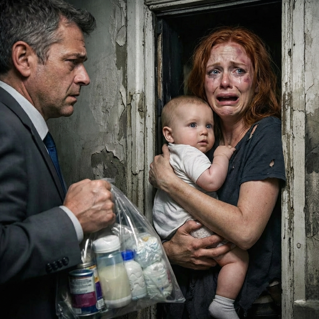 She Accidentally Texted a Billionaire for $50 to Buy Baby Formula. He Arrived at Her Door at Midnight.  The formula container was empty. Marlene Foster shook it again, hoping somehow something might fall out. Nothing. She placed it on the small counter of her Bronx studio apartment, where the ceiling light had been flickering for three days because she couldn’t afford a new bulb. In her arms, eight month old Juniper let out a weak cry.