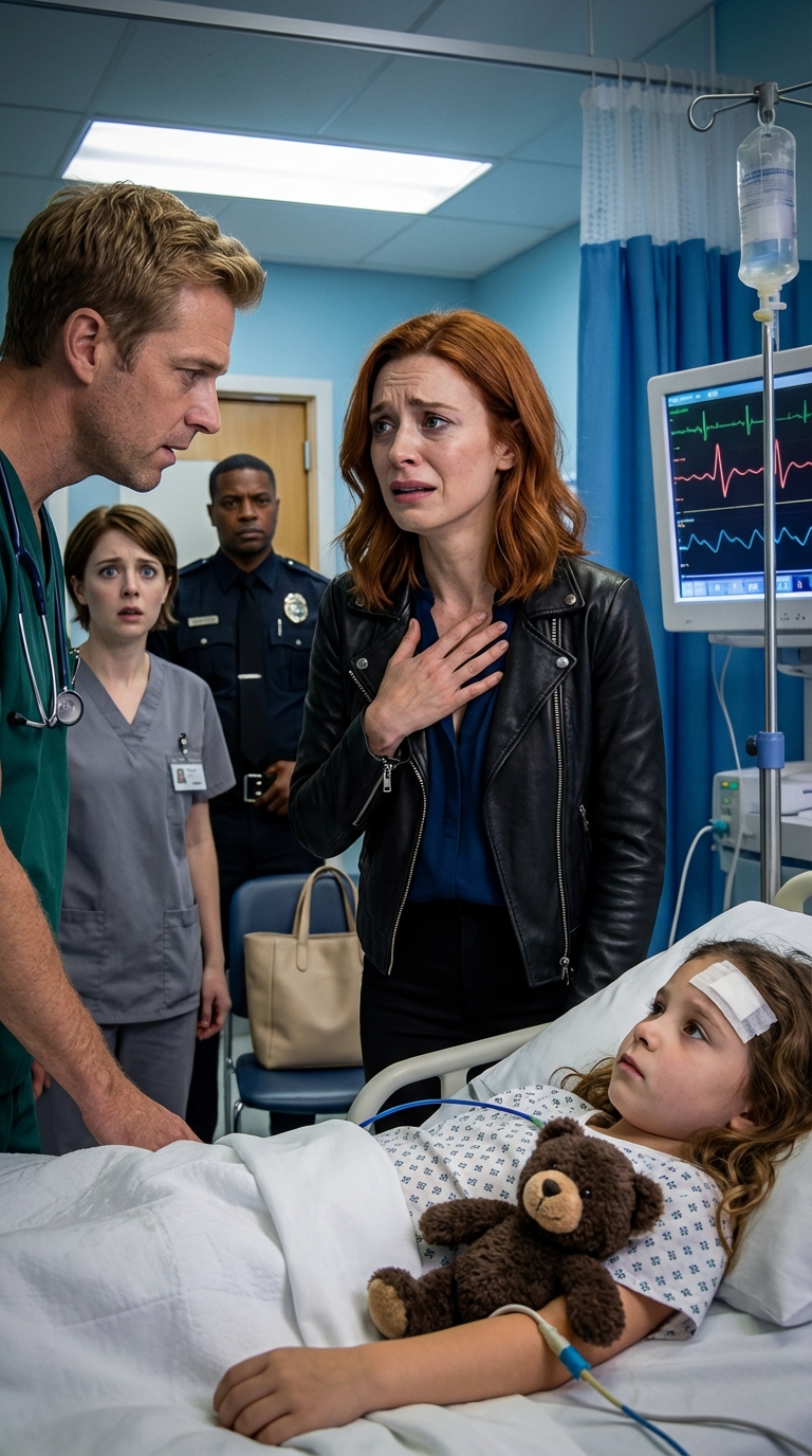 Min man insisterade på att han skötte läggdags och förbjöd mig att gå in i vår dotters rum. Efter ett brutalt fall drog läkaren mig åt sidan och sa att hennes skador inte passade i trapporna – och att det fanns äldre skador också. I det ögonblicket förstod jag att “reglerna” hemma inte handlade om sömn … de handlade om att dölja något.