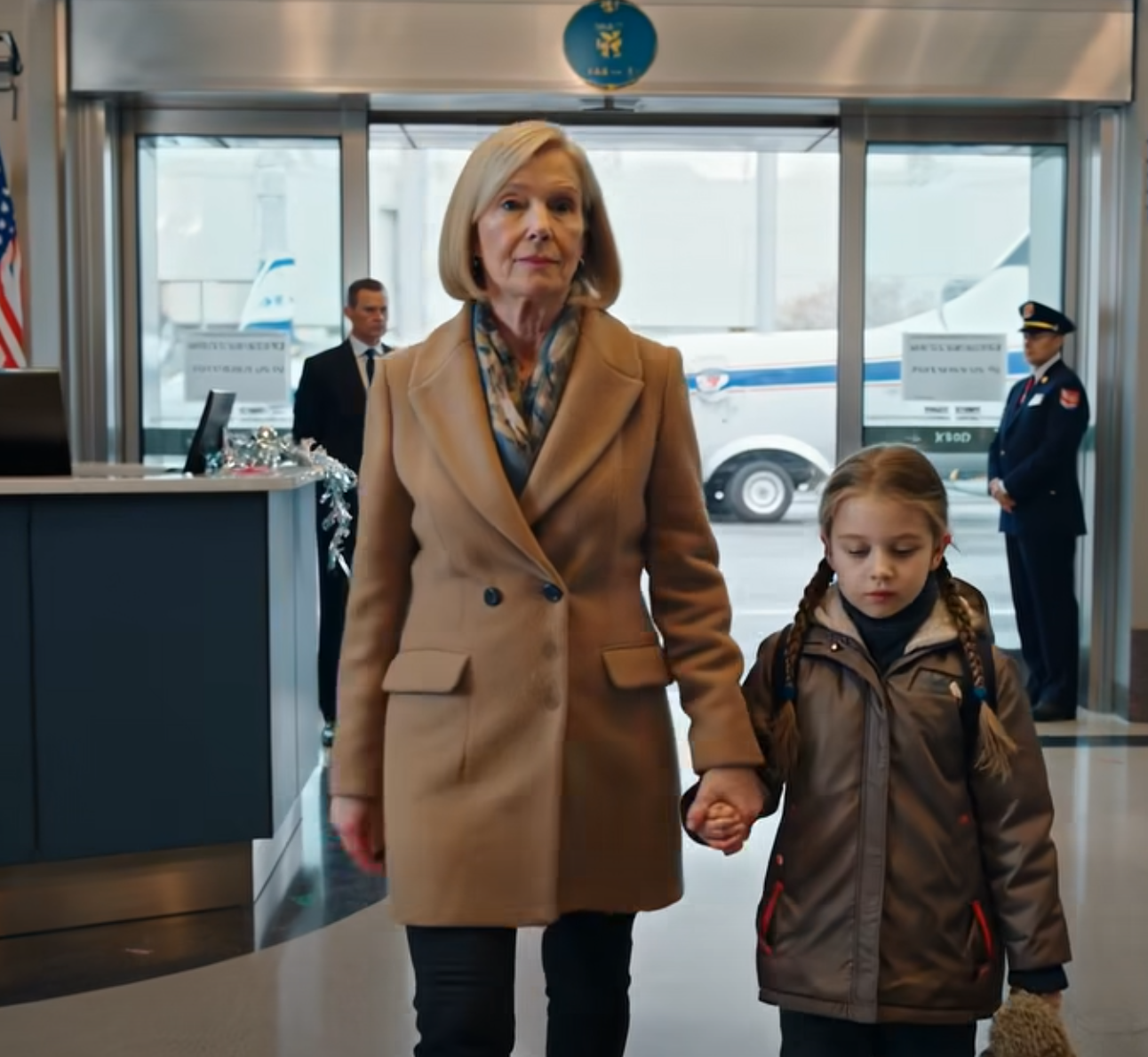 My Son Had Just Boarded A Plane For A Business Trip When My 7-Year-Old Granddaughter Held My Hand And Said: ‘Grandma… We Need To Go. Now.’ I Asked: ‘What Are You Talking About?’ She Whispered: ‘He Already Left. We Should Head Out.’ I Grabbed My Keys – News
