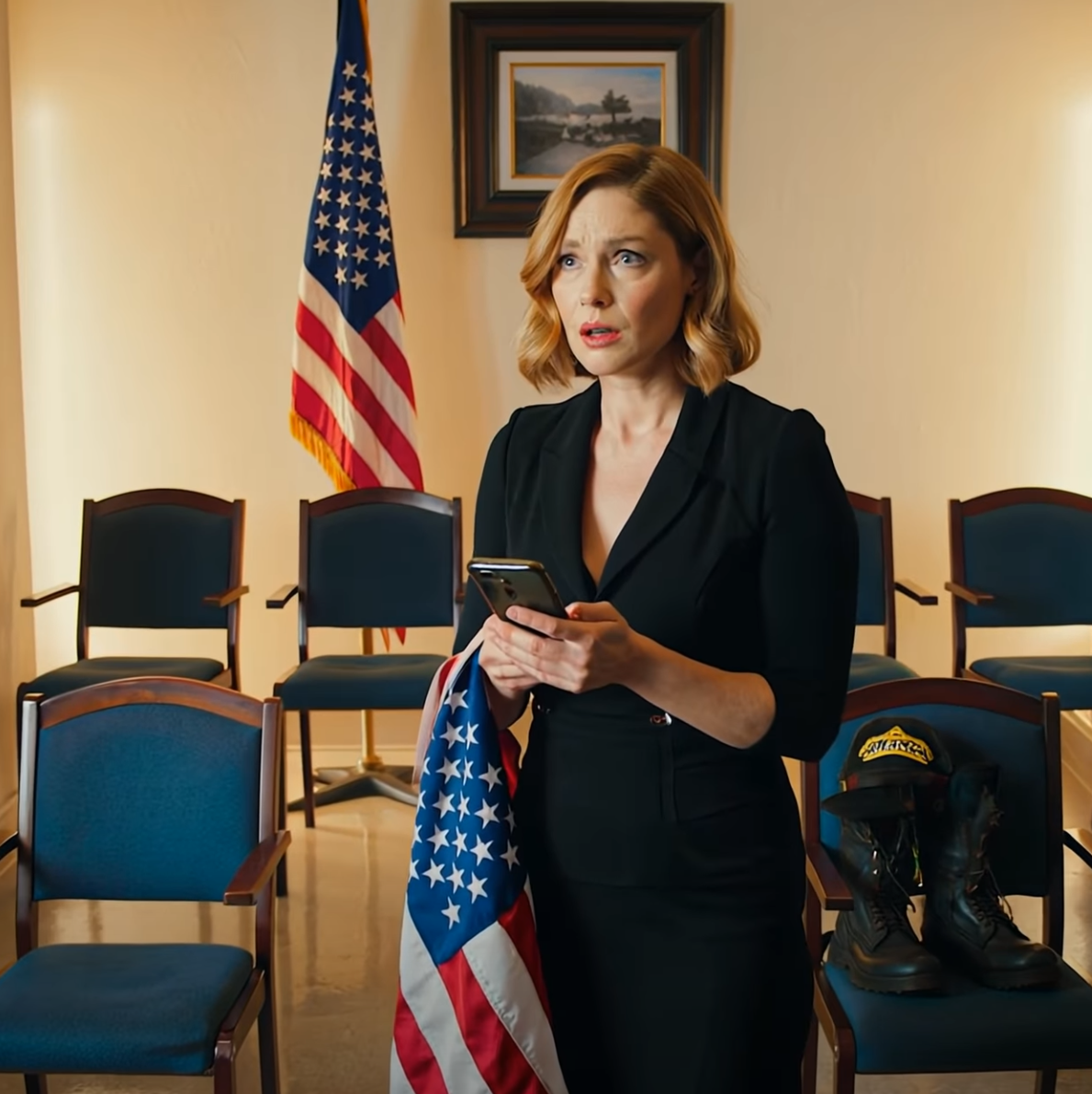 Ingen från min familj kom till min mans minnesstund – inte mina föräldrar, inte ens min bästa vän. Alla valde min systers förlovningsfest istället. Men precis när jag stod där och sa mitt sista adjö lyste min telefon upp med ett sms från min mamma: ”Vi behöver prata. Just nu.” Direkt efter det kom… 36 missade samtal… – Nyheter