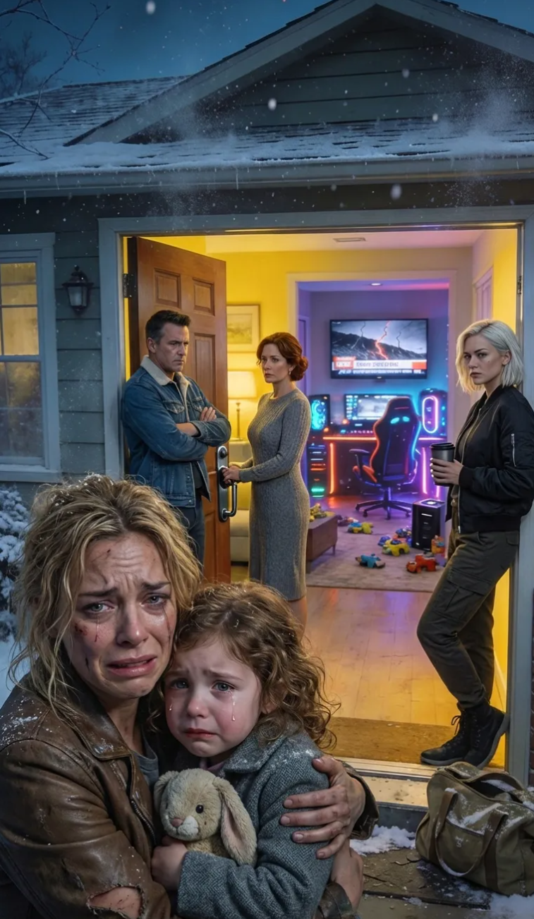 Efter en jordbävning bad jag om att få bo hos mina föräldrar med min 5-åriga dotter. De sa: “Bara utan barnet. Ingen plats för henne.” Min systers barn hade varsitt rum plus ett spelrum. Jag grät inte. Jag sa bara: “Noterade.” 3 dagar senare ångrade de allt… – Royals