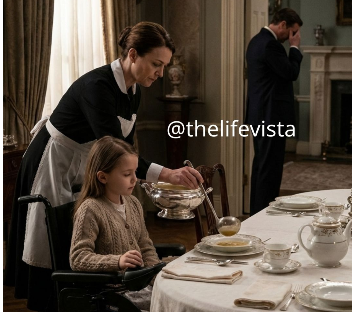 En miljardärmamma ser en svart servitris ömt mata sin förlamade dotter – och fattar ett beslut som förändrar hennes liv för alltid.