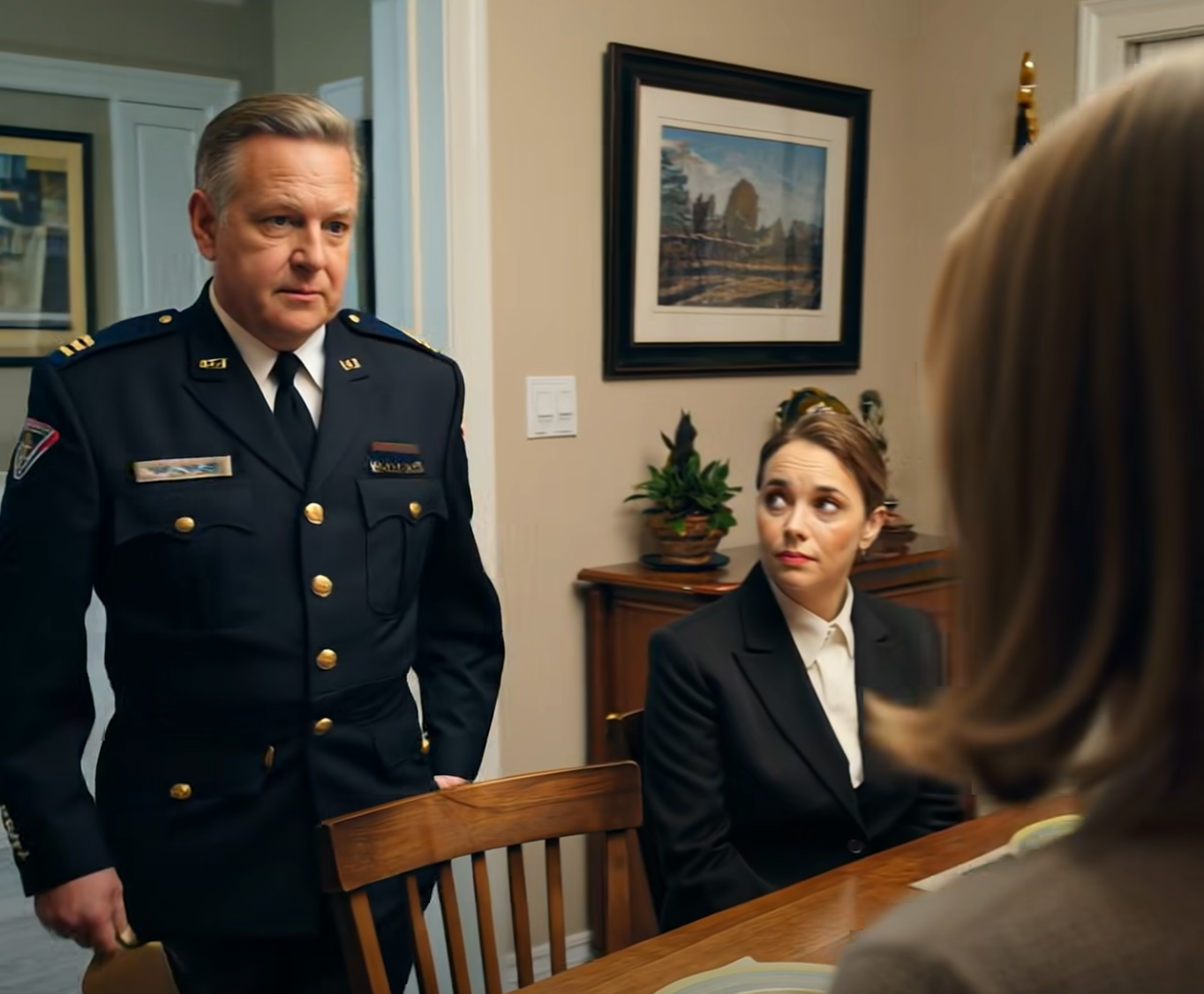 Vid middagen sa pappa åt mig att välja något ”säkrare”. Sedan anlände ett förseglat kuvert – adresserat till ”Kommendör Anna”.