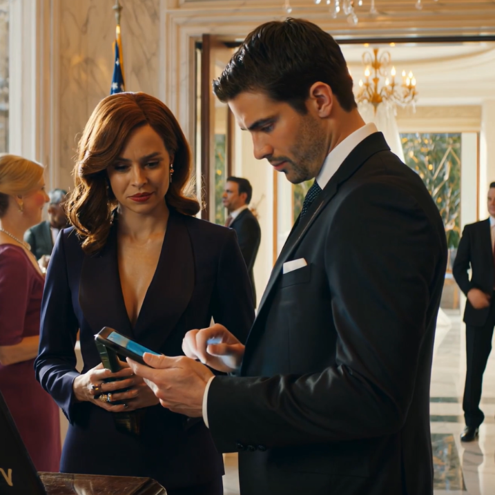 På min systers bröllopsfest uppgav jag mitt namn, men personalen såg förvirrade ut. “Tyvärr finns ditt namn inte med på listan.” Chockat frågade jag min mamma. Hon flinade. Trodde du verkligen att du var inbjuden? Främlingar är inte tillåtna. Jag log lugnt. “Då lever jag som en främling.” Och jag gick därifrån. Men under ceremonin började min mammas telefon ringa oavbrutet… – Nyheter