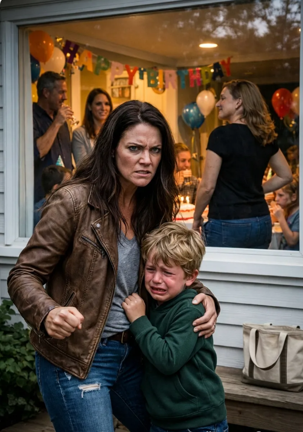 Min son kom hem, darrande och viskade: “MOSTER FÅR MIG ATT TITTA GENOM FÖNSTRET MEDAN DE HADE FÖDELSEDAGSFEST.” Jag behövde inga detaljer. Jag bara hämtade min laptop, öppnade förvaltningsfondens dokument, och utan någon förvarning gjorde jag det här….