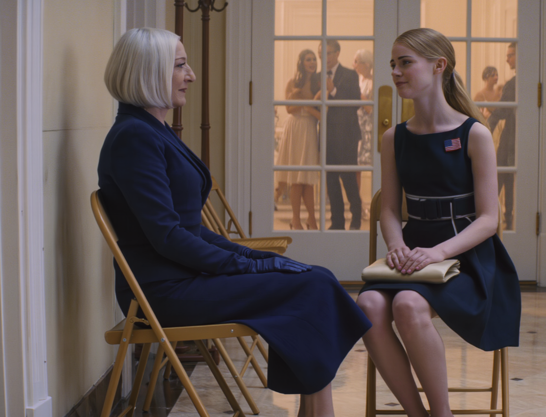 På mitt barnbarn James Jr:s bröllop satte de mig i “familjeöverflöd” på en fällstol vid parasollerna. Inget placeringskort, inget bord, bara en vägg. Jag bråkade inte. Jag smuttade på hallchampagne och väntade, för ingen där visste att lokalens riktiga ägare lyssnade, och måndagens faktura skulle äntligen tvinga fram ett samtal. – Nyheter