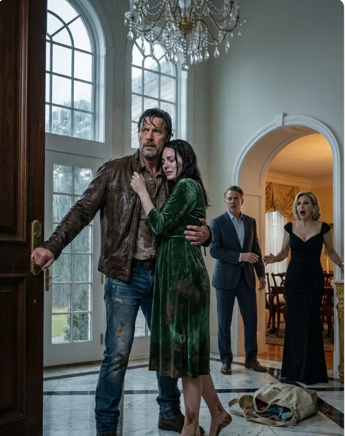 Natten då min åtta månader gravida dotter var inlåst utomhus i iskallt regn och lämnades att kollapsa på stenarna var natten jag bestämde mig för att familjen Sterling skulle förlora mycket mer än sitt rykte.