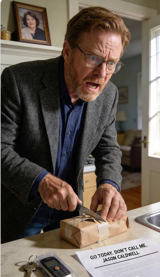 I två år hävdade min son att jobbet höll honom borta. Sedan dök ett paket upp med hans namn och min adress. Jag ifrågasatte det inte. Jag log bara och väntade. Det var då jag förstod.